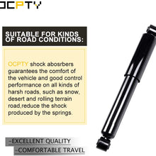 OCPTY Rear 344291 37110 Shock Absorbers Struts Fit for 2004 2005 2006 2007 for Ford Freestar,2004 2005 2006 2007 for Mercury Monterey,1995 1996 1997 1998 1999 00 01 02 03 for Ford Windstar Pack of 2