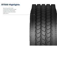 1 PACK Of DOUBLE COIN RT500 LP 255/70R/22.5 Professional Truck Tires