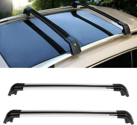 OCPTY Roof Rack Cargobar Carrier For Kia Sorento 2014-2019 Rooftop Luggage Crossbars - Fits Side Rails Models ONLY
