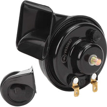 Acouto Waterproof Auto Horn 12V,Universal Car Horn 12V 105dB Truck Dynamic Speaker Monophonic Snail Black Waterproof