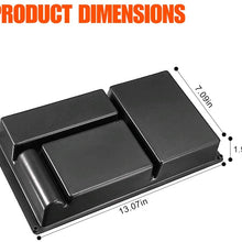Center Console Organizer Tray for 2015-2018 Silverado Tahoe Suburban GMC Sierra Yukon/XL,GM Vehicles Accessories-Replaces 22817343