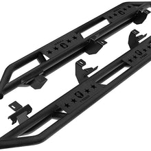 Tyger Auto TG-JA2J2288B Star Armor Kit for 2018-2020 Jeep Wrangler JL 4 Door (Exclude JK Model) | Textured Black | Side Step | Nerf Bars | Running Boards