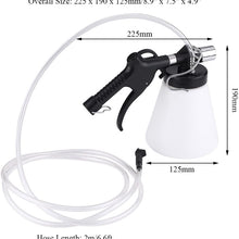 Brake Bleeder, Car Brake Bleeder Bleeding Fluid Change Kit Air Pneumatic Garage Vacuum Tool(American Type)