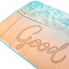 Good Vibes Beach - Front Windshield Sun Shade-Accordion Folding Auto Sunshade for Car Truck SUV-Blocks UV Rays Sun Visor Protector-Keep Your Vehicle Cool- 58 x 27 Inch