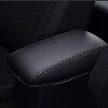 Leegi Car Armrest Box Cover Center Console Saver Covers for 2014 2015 2016 2017 2018 Toyota Corolla,Black with Black Stitches