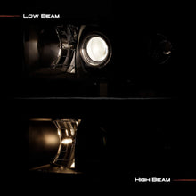 For Dodge Ram 1500/2500/3500 Pickup Black Dual Halo Ring LED Projector Replacement Headlights Left/Right