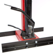 Stark 2.5 Ton Strut Compressor Spring Auto Removal Coil Spring 5,000 LBS Hydraulic Foot Pedal, Red