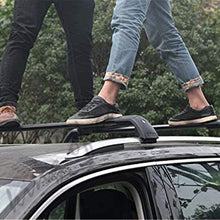 king of car tuning Black Crossbars Cross Bars Roof Rail Racks Fits for All New Chevrolet Blazer 2019