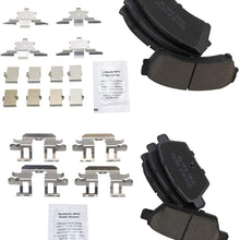 Front & Rear Ceramic Brake Pad Kit for Ford Fusion MKZ Mazda6 Mazda 6