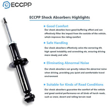 Shocks Struts,ECCPP Front Rear Shock Strut Absorbers Kits Compatible with 2010 2011 2012 Subaru Outback 339225 72687 339224 72686 340027 72691