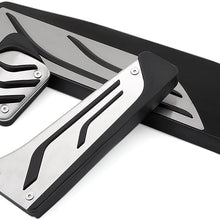 etopmia Car Pedals Fashion Style Rest Pedal Brake Pedal Gas Pedal Fit for BMW 1 3 4 5 6 7 Series F20 F30 F31 F32 F33 F34 F36 Accessories Automatic