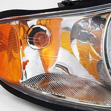 For Chevy Monte Carlo [OE Style] Chrome Headlights Replacement Driver/Passenger Head Lamps Pair New