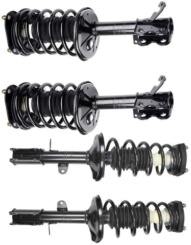 FEIPARTS Automotive Replacement Struts Front Rear Left And Right Side Complete Strut Assembly Replace for 1998-2002 Chevrolet Prizm,1993-2002 for TOYOTA Corolla