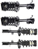 LSAILON Front Rear pair Struts and Shocks Complete Assembly Compatible with 1998-2002 Chevrolet Prizm 1993-2002 Toyota Corolla