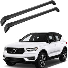 MotorFansClub Roof Rack Cross Bars Fit for Compatible with Volvo XC40 2018 2019 2020 Crossbars Baggage Cargo Luggage Aluminum (2 PCS)