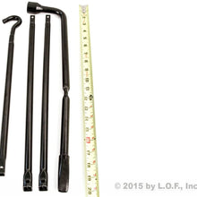 Red Hound Auto 2004-2014 Compatible with Ford F150 Spare Tire Tool OEM Replacement Set Kit for Jack