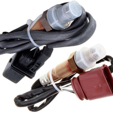 TUPARTS Oxygen Sensor O2 Air Fuel Ratio Sensor Upstream Downstream Front Rear Fits for 2001-2006 Audi A4 1.8L 2001-2005 Audi A4 Quattro 1.8L 2002-2004 Volkswagen Beetle 1.8L