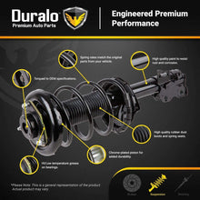 Duralo Rear Front Strut & Spring Assembly Set For Toyota Corolla 2003-2008 - Duralo 1192-1336 New