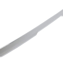 Front Bumper Molding Compatible with 2017-2018 Nissan Rogue Chrome (Hybrid 17-17)