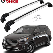 2 Pieces Cross Bars Fit for Hyundai Grand Santa Fe 2013 2014 2015 2016 2017 2018 Silver Cargo Baggage Luggage Roof Rack Crossbars