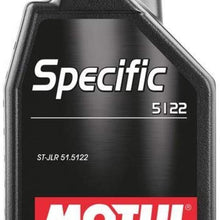 Motul 107304 OEM SPECIFIC 100% SYNTHETIC ENGINE OILS, SPECIFIC 5122 0W20, 1L (1.05