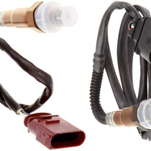 TUPARTS Oxygen Sensor O2 Air Fuel Ratio Sensor Upstream Downstream Front Rear Fits for 2001-2006 Audi A4 1.8L 2001-2005 Audi A4 Quattro 1.8L 2002-2004 Volkswagen Beetle 1.8L