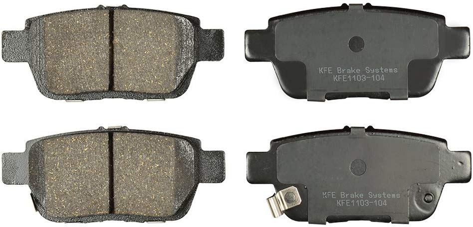 KFE Ultra Quiet Advanced KFE1103-104 Premium Ceramic Rear Brake Pad Set