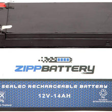 Chrome Battery 12V 14AH SLA Battery - Rechargeable, Replacement for Scooters and UPC Units