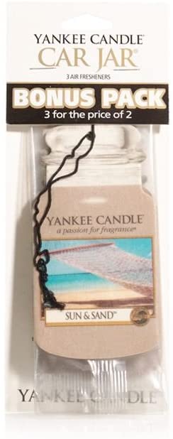 Yankee Candle Car Jar Sun & Sand Air Fresheners