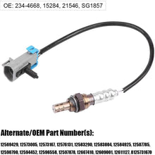 Evgatsauto O2 Oxygen Sensor Upstream Sensor 1 Replacement 234-4668 15284 for Buick Cadillac Chevrolet Silverado GMC Sierra Isuzu Pontiac Saturn