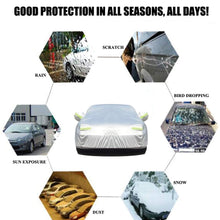 Bliifuu Sedan Car Cover Waterproof/Windproof/Snowproof/Sun UV Protection for Outdoor Indoor, Breathable Full Car Cover Fit Sedan 197" L x 70" W x 59" H