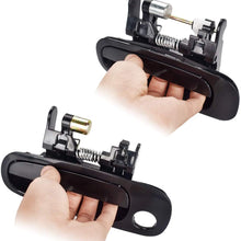 faersi 8Pcs Exterior Interior Door Handles Front and Rear Left Driver Side & Right Passenger Side Door Handle Replacement Set for 1998 1999 2000 2001 2002 Toyota Corolla Chevrolet Prizm