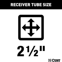 CURT 15704 Commercial Duty Class 5 Trailer Hitch with 2-1/2 Receiver, for Select Dodge Ram 1500, 2500, 3500
