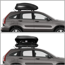 Waterproof Vehicle Roof Top Mount Travel Storage Box Cargo Carrier w/Lock + Keys 53" L x 34" W x 15" H