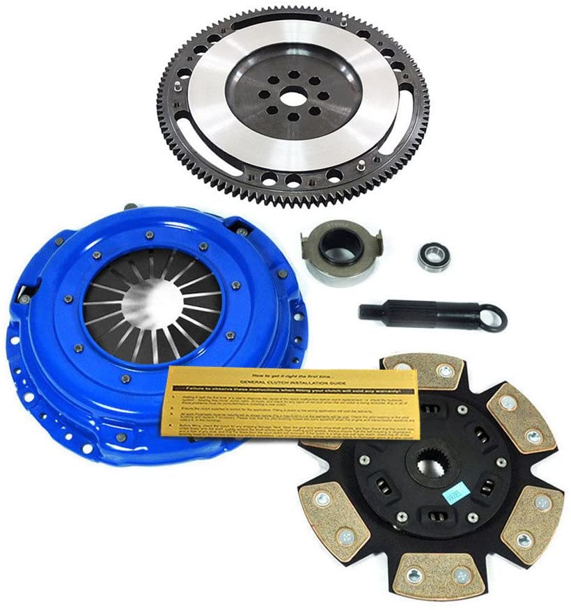 EFT STAGE 3 CLUTCH KIT & 10 LBS FLYWHEEL WORKS WITH ALL B SERIES MOTORS INTEGRA CIVIC SI