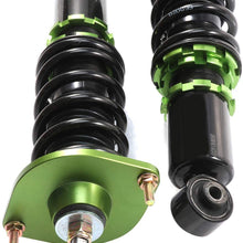 LSAILON Coilover Struts Adjustable Height Coilovers Suspension Struts Fit for 1990-1997, 1999-2005 Mazda Miata