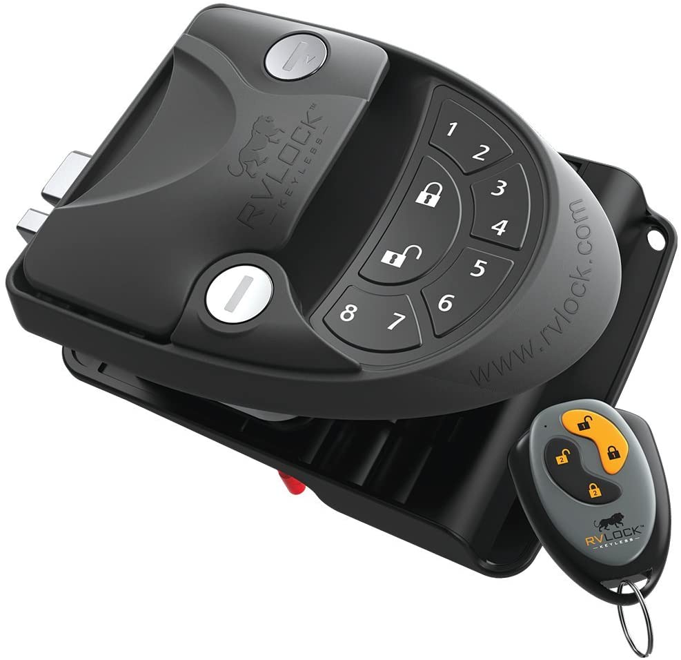 RVLock V4 Keyless Entry Handle w/Integrated Keypad & Fob