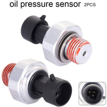 ANGLEWIDE Oil Pressure Sensor Compatible for 2008 Buick LaCrosse 2004-2007 Buick Rainier 2004-2005 2007 Cadillac CTS 2002-2008 Cadillac Escalade PS308 Oil Pressure Swtich 2PCS