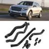 Crankcase Breather Hose, 8Pcs Crankcase Ventilation Breather Hose Connector Set 1120180182 fit for Mercedes-Benz