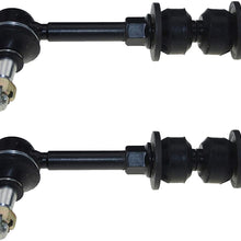 Detroit Axle - Both (2) Brand New Front Stabilizer Sway Bar End Link -for 2000 2001 2002 Dodge Ram 2500 3500 [2000 2001 Ram 1500] fits (4WD) 4x4 Only