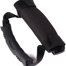 2 Pack UTV Heavy Duty Roll Cages Grab Handle Grips Grab bar Hand Hold Replacement for Polaris RZR, Kawasaki, Honda, Wildcat, Gator 825i