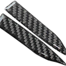 Rear View Mirror Guard - Xotic Tech Carbon Fiber Rearview Mirror Anti Scratch Protector Trim Sticker for Honda Audi Mercedes
