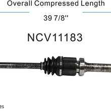 GSP NCV11183 CV Axle Shaft Assembly for Select 2012-18 Ford Focus - Front Right (Passenger Side)