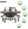 SCITOO Wheel Hub Bearing for 2012-2017 Nissan Quest,2013-2014 Nissan Murano Compatible for OE 5133382 pad