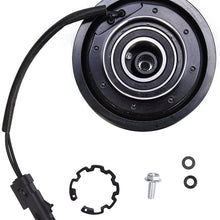 Catinbow AC Compressor Clutch Assembly 55111411AD Repair Kit with Pulley Bearing, Electromagnetic Coil & Plate for Dodge Ram 06-10 Diesel L6 5.9L 6.7L HS18