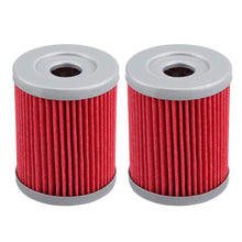 Tvent HF132 132 Oil Filter Replacement for Suzuki DRZ125 125 LT160 AN400 RV200 LTF250 Kawasaki KH125 KLX125 Yamaha YP400 CP250 (2 Pack)