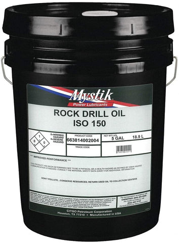 Mystik 663814002004 - Lubricant Oil Mineral Oil 146 cSt 5 gal.