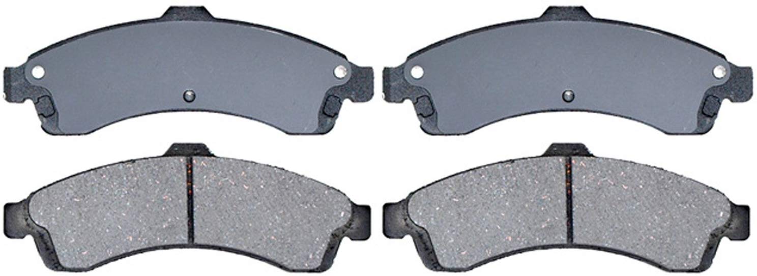 ACDelco 14D882CH Advantage Ceramic Front Disc Brake Pad Set with Hardware