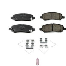 Power Stop 17-1647, Z17 Rear Ceramic Brake Pads with Hardware