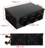 Owlhouse Car Heater DC 12V 24W 3 Hole Portable Car Vehicle Windshield Defogger Demister Defroster